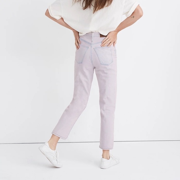Madewell NWT The Momjean Overdyed Edition in Purple - Picture 3 of 12